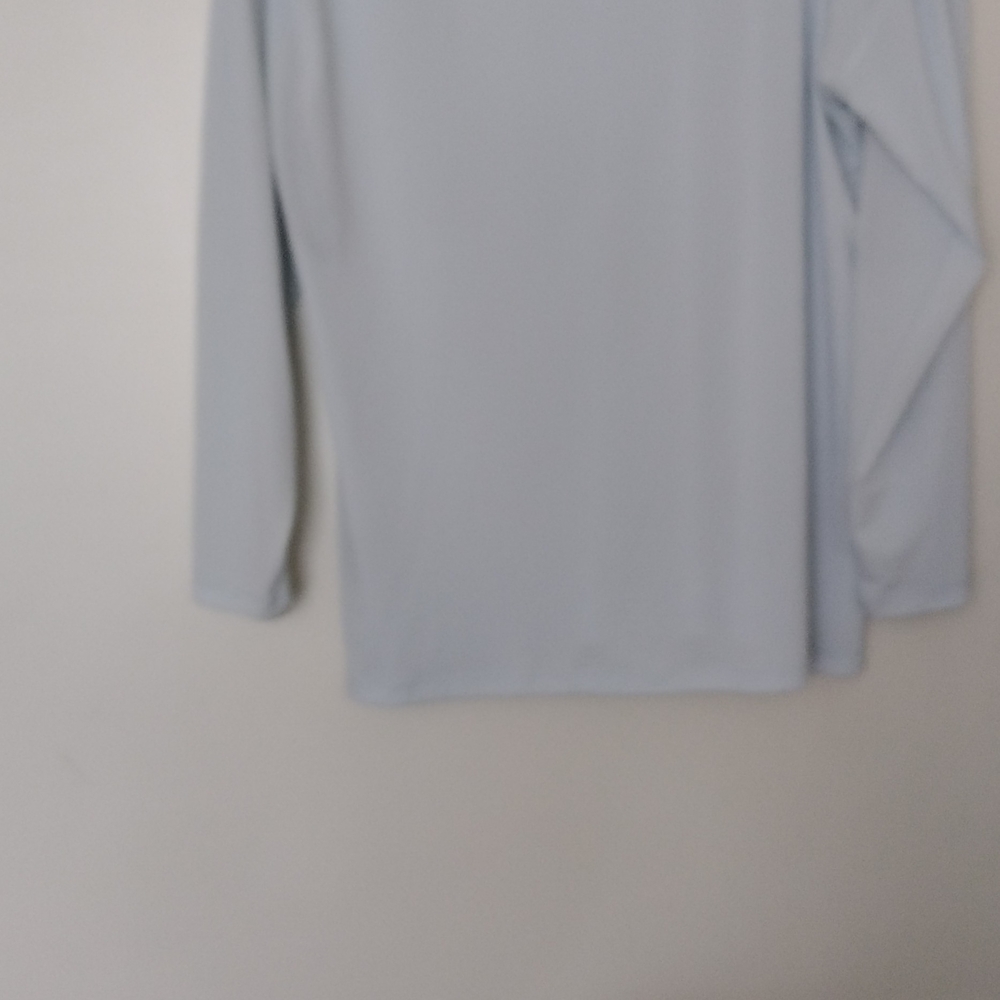 Ivanka Trump Elegant Blue Long Sleeve Tunic